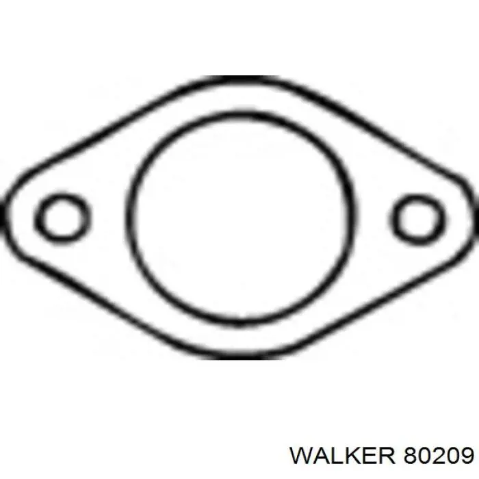 80209 Walker прокладка прийомної труби глушника