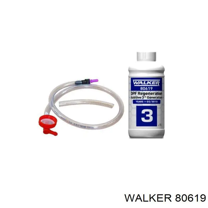 РІдина для очищення сажекоптевих фільтрів Walker 80603 ціна, від 63.64 USD