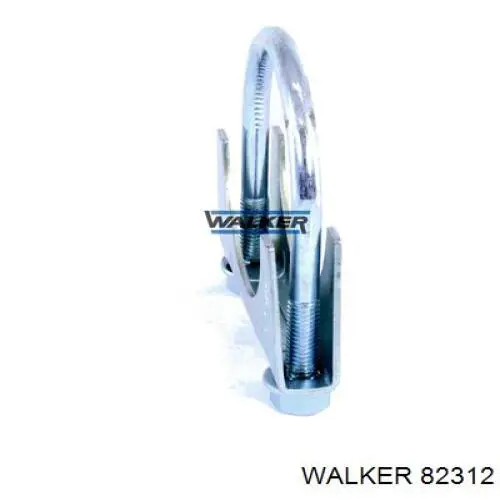 Кронштейн/хомут глушника, передній 82312 Walker