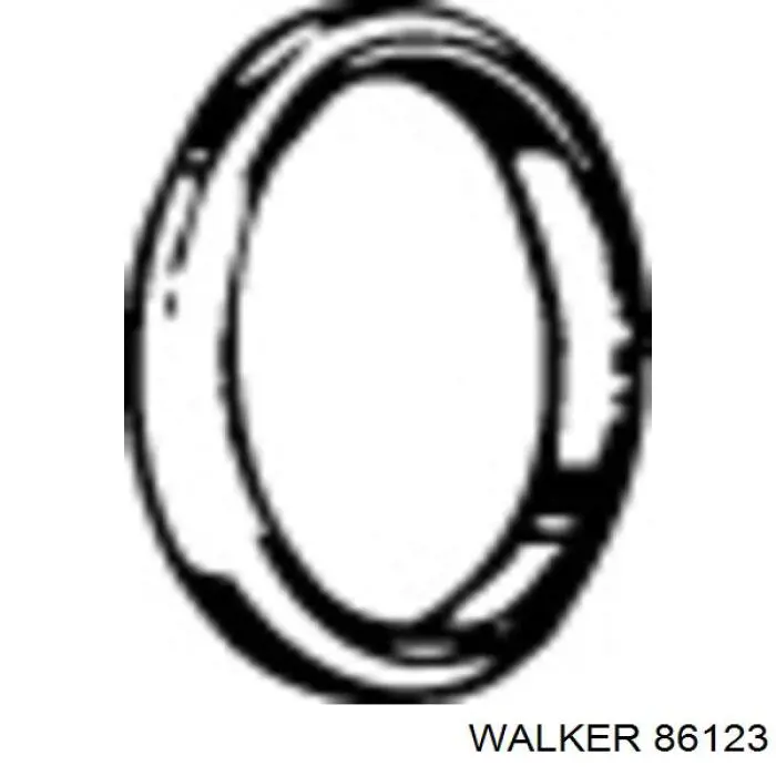 Прокладка монтажна, глушника Walker 86123 ціна, від 3.12 USD