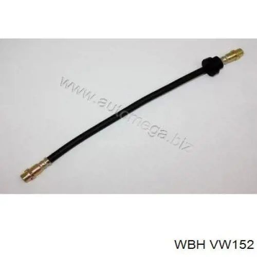 VW152 WBH Гнучка гальмівна трубка передня