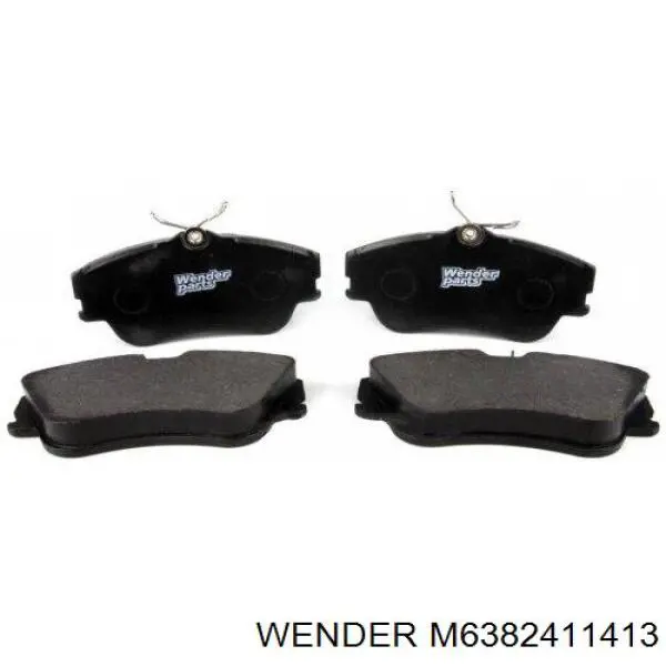 M6382411413 Wender Задня подушка двигуна