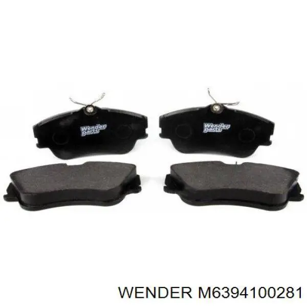 Купити M6394100281 Wender Підвісний підшипник карданного валу, задній