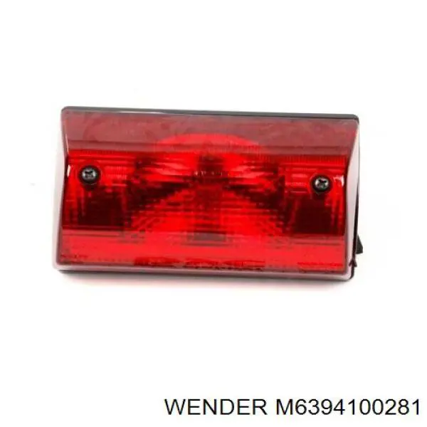 M6394100281 Wender Підвісний підшипник карданного валу, задній