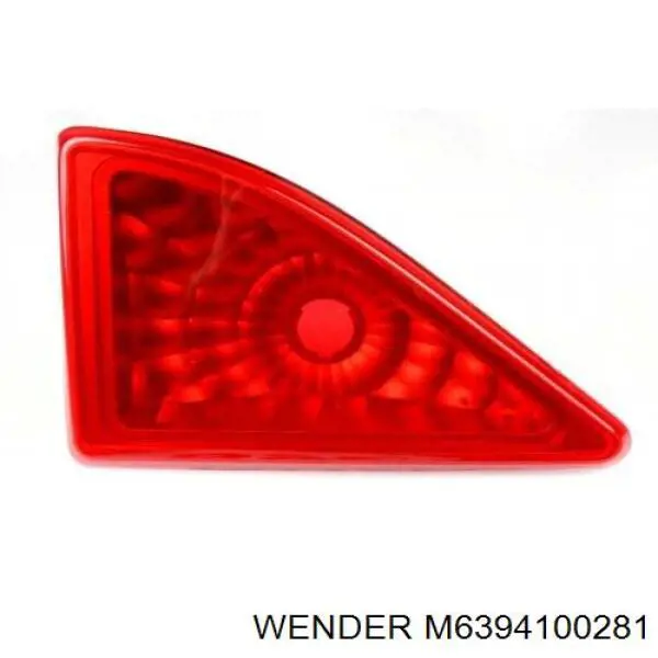 Підвісний підшипник карданного валу, задній M6394100281 Wender