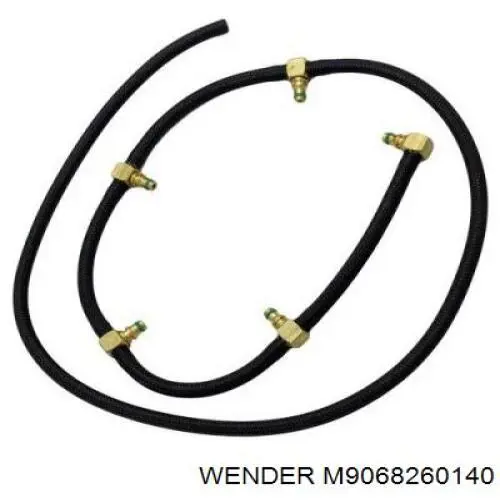 Катафот (відбивач) заднього бампера, правий M9068260140 Wender