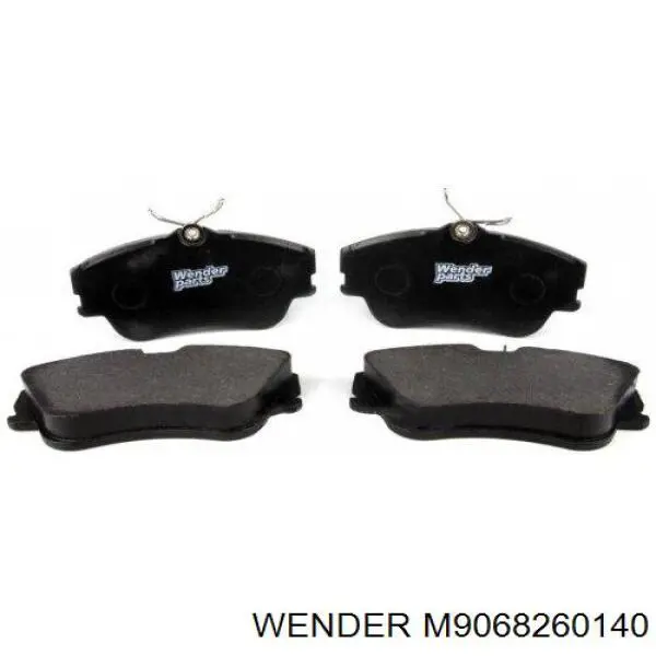 Правий катафот заднього бампера Wender M9068260140 ціна, від 4.70 USD