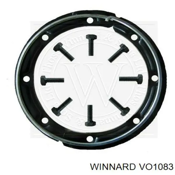 VO1083 Winnard диск гальмівний передній