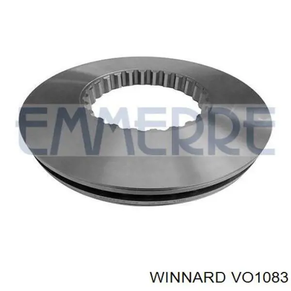 569214J Jurid/Bendix Гальмо дискове переднє