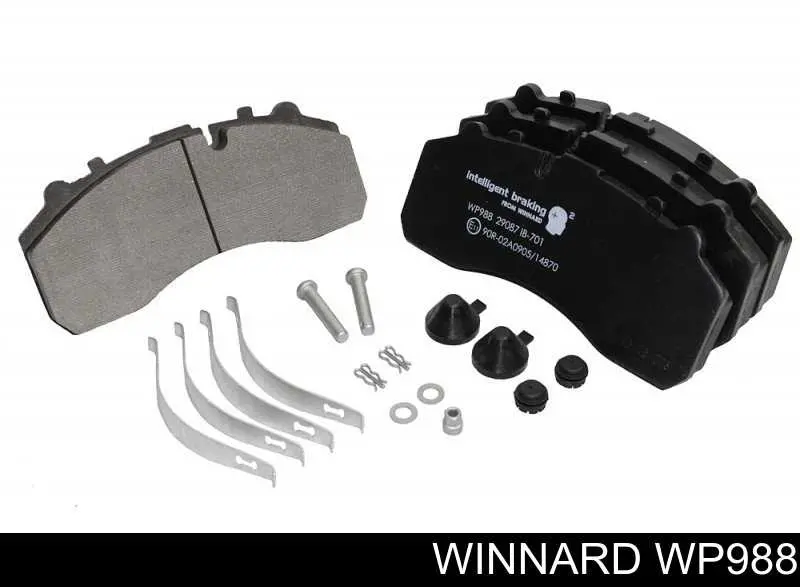 Сальник АКПП/КПП, вал-шестерні Winnard WP988 ціна, від 1.95 USD