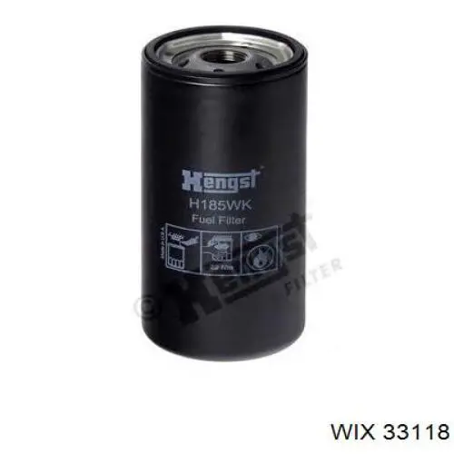 Фільтр тонкого очищення палива WIX 33118 ціна, від 10.89 USD
