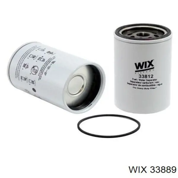 33889 WIX фільтр паливний