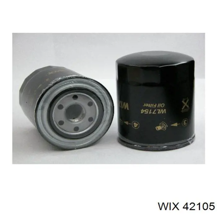 42105 WIX Повітряний фільтр двигуна