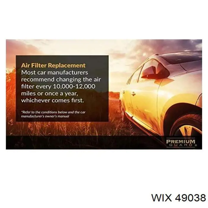 Купити 49038 WIX Автомобільний фільтр повітря