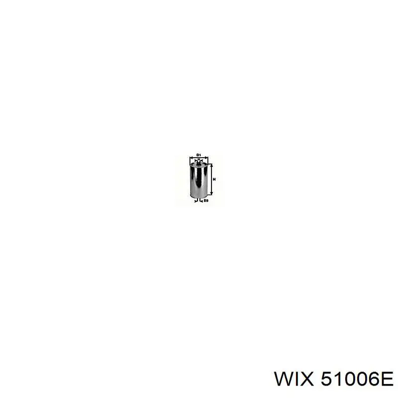 Масляний фільтр двигуна WIX 51006E ціна, від 5.88 USD