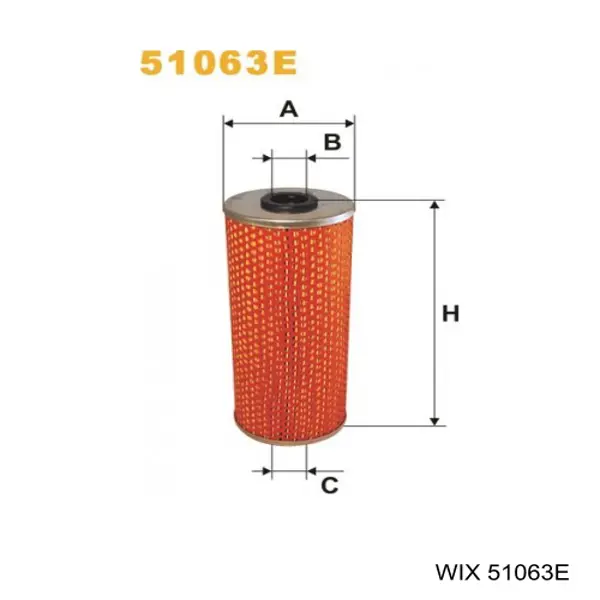 51063E WIX фільтр масляний