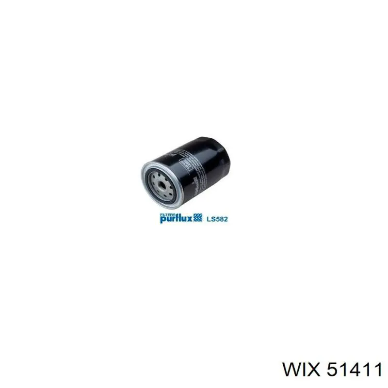 Масляний фільтр двигуна WIX 51411 ціна, від 8.95 USD