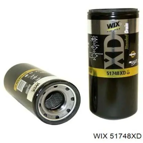 Масляний фільтр двигуна WIX 51748XD ціна, від 30.87 USD