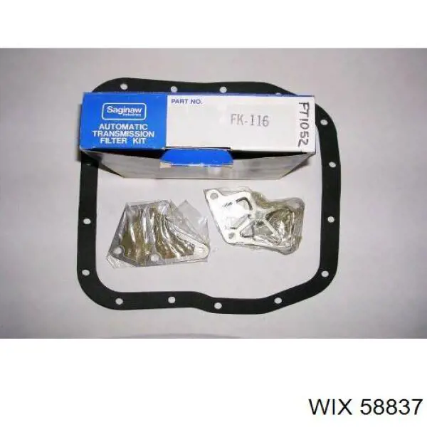 Фільтр коробки автомат WIX 58837 ціна, від 23.56 USD