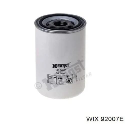 Масляний фільтр двигуна WIX 92007E ціна, від 34.50 USD