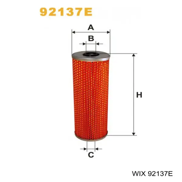 92137E WIX Фільтр масла