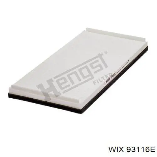Фільтр повітряний обігрівача WIX 93116E ціна, від 7.30 USD