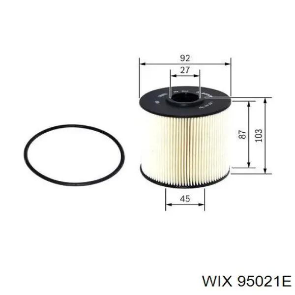 95021E WIX фільтр паливний