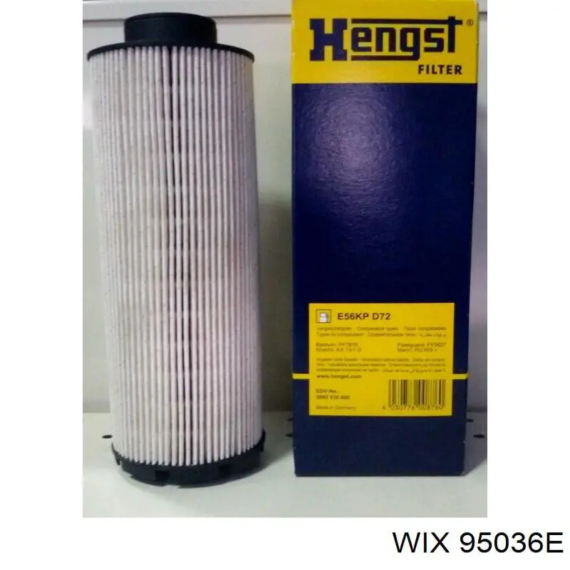 Фільтр тонкого очищення палива WIX 95036E ціна, від 11.66 USD