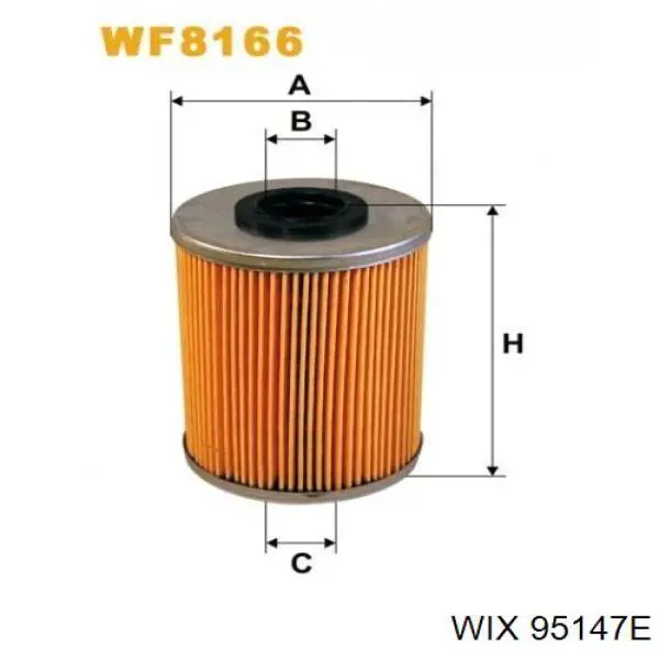 95147E WIX фільтр паливний
