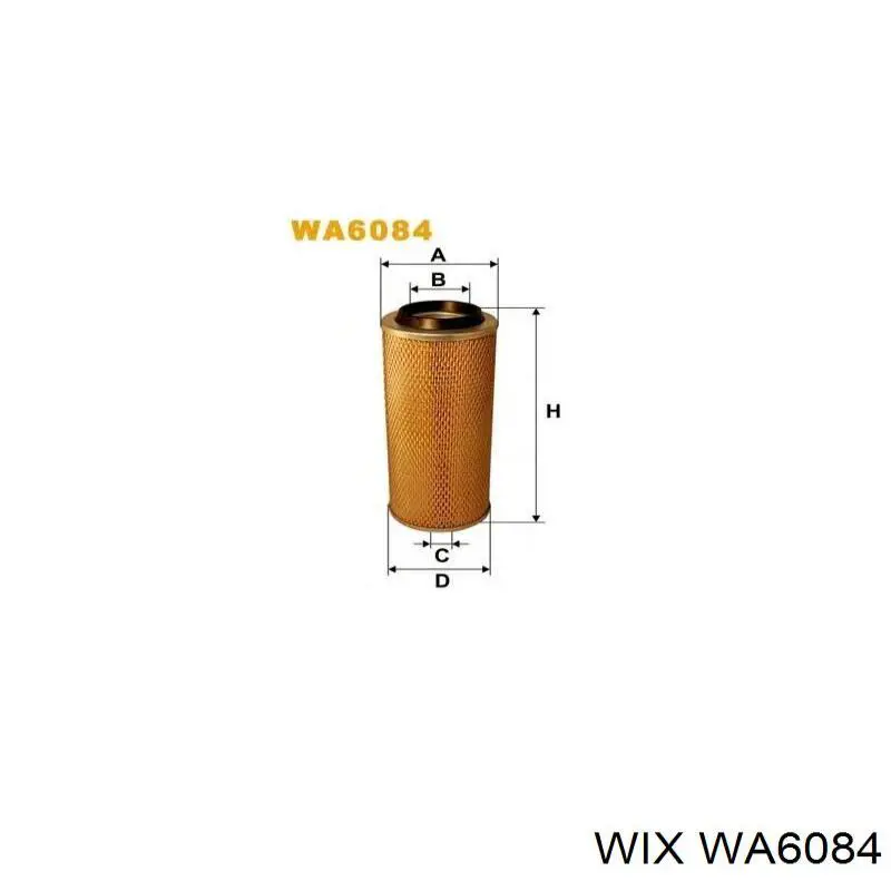 Елемент повітряного фільтра WIX WA6084 ціна, від 10.15 USD