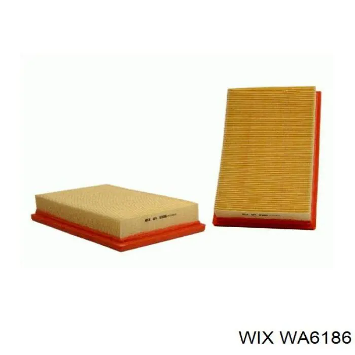 WA6186 WIX фільтр повітряний