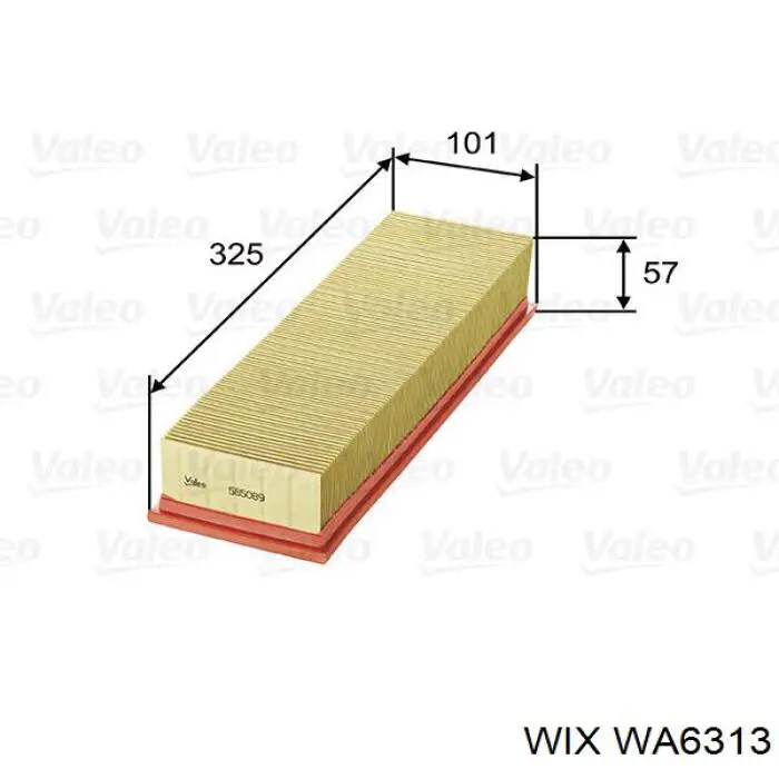 Купити WA6313 WIX Автомобільний фільтр повітря