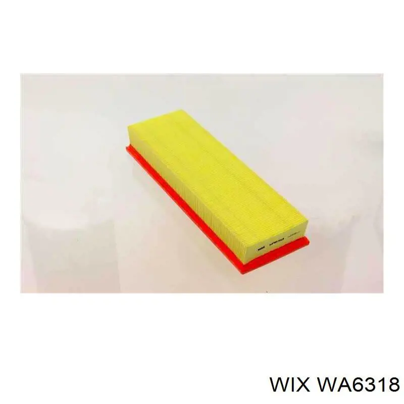 WA6318 WIX фільтр повітряний