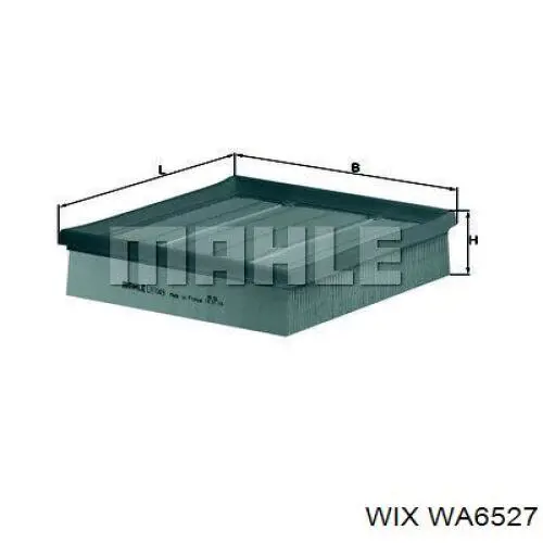 Купити WA6527 WIX Автомобільний фільтр повітря