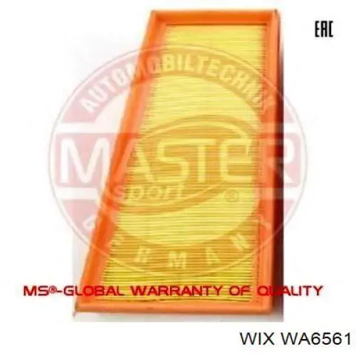 WA6561 WIX Повітряний фільтр двигуна