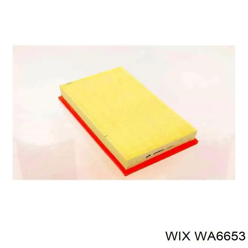 WA6653 WIX Повітряний фільтр двигуна