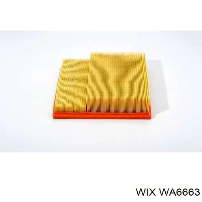 WA6663 WIX фільтр повітряний