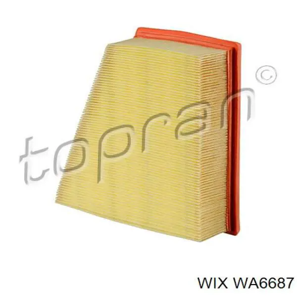 Елемент повітряного фільтра WIX WA6687 ціна, від 5.45 USD