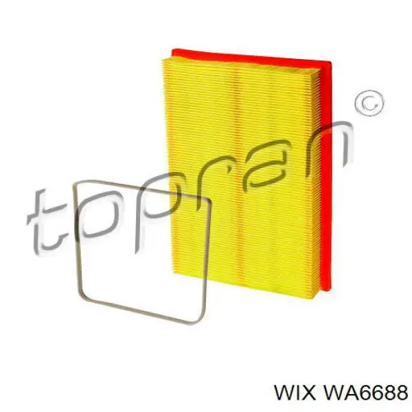 Купити WA6688 WIX Автомобільний фільтр повітря