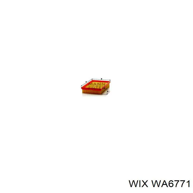 Повітряний фільтр WA6771 WIX