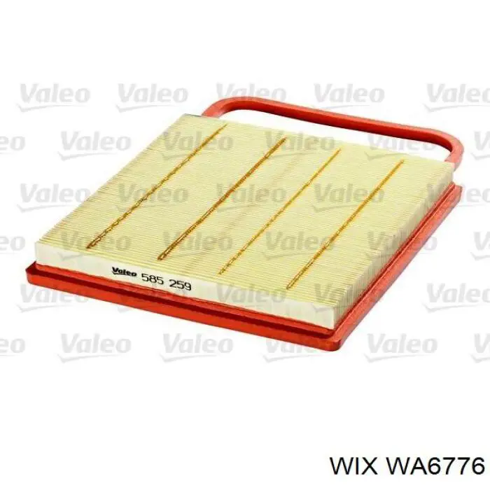 WA6776 WIX Повітряний фільтр двигуна