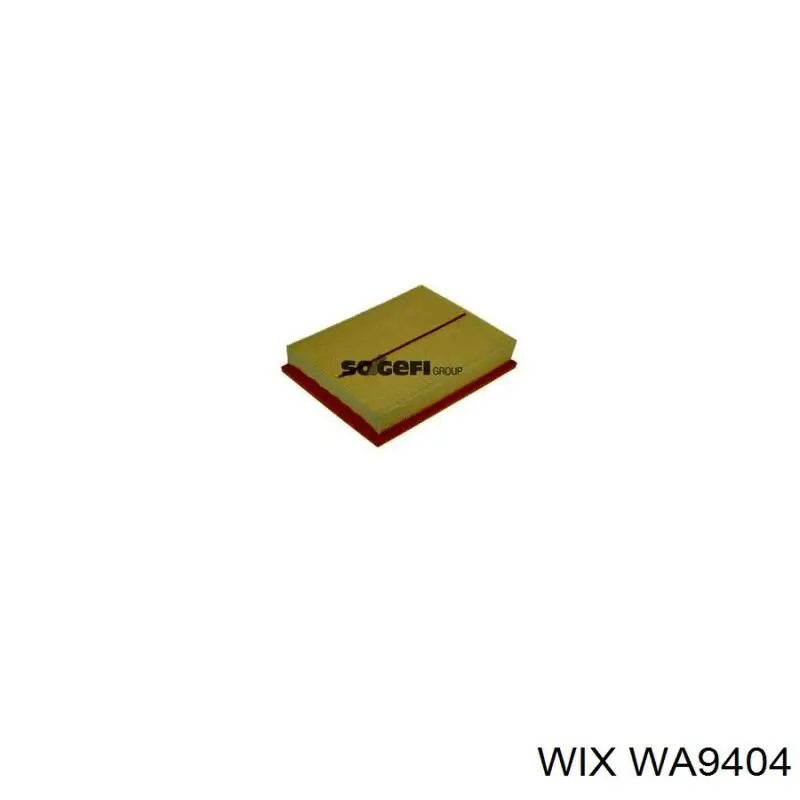 Купити WA9404 WIX Автомобільний фільтр повітря