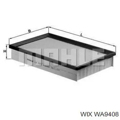 Купити WA9408 WIX Автомобільний фільтр повітря