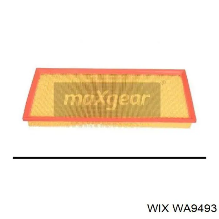 WA9493 WIX фільтр повітряний