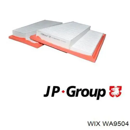 Купити WA9504 WIX Автомобільний фільтр повітря