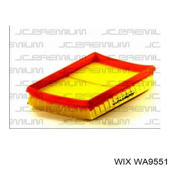 WA9551 WIX фільтр повітряний