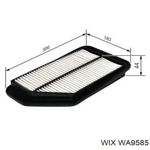 Фільтр повітряний WIX WA9585
