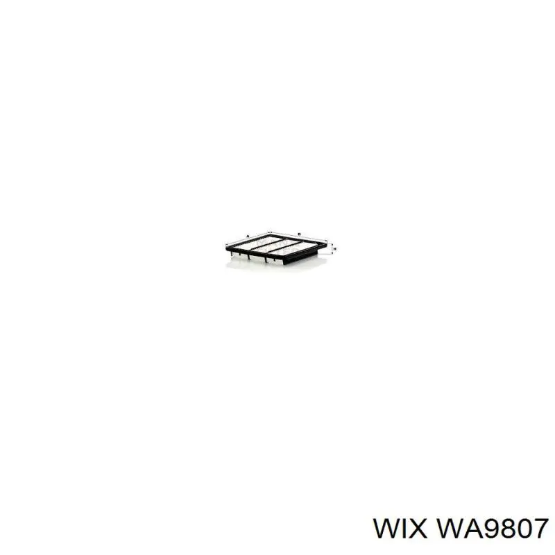 Елемент повітряного фільтра WIX WA9807 ціна, від 9.39 USD