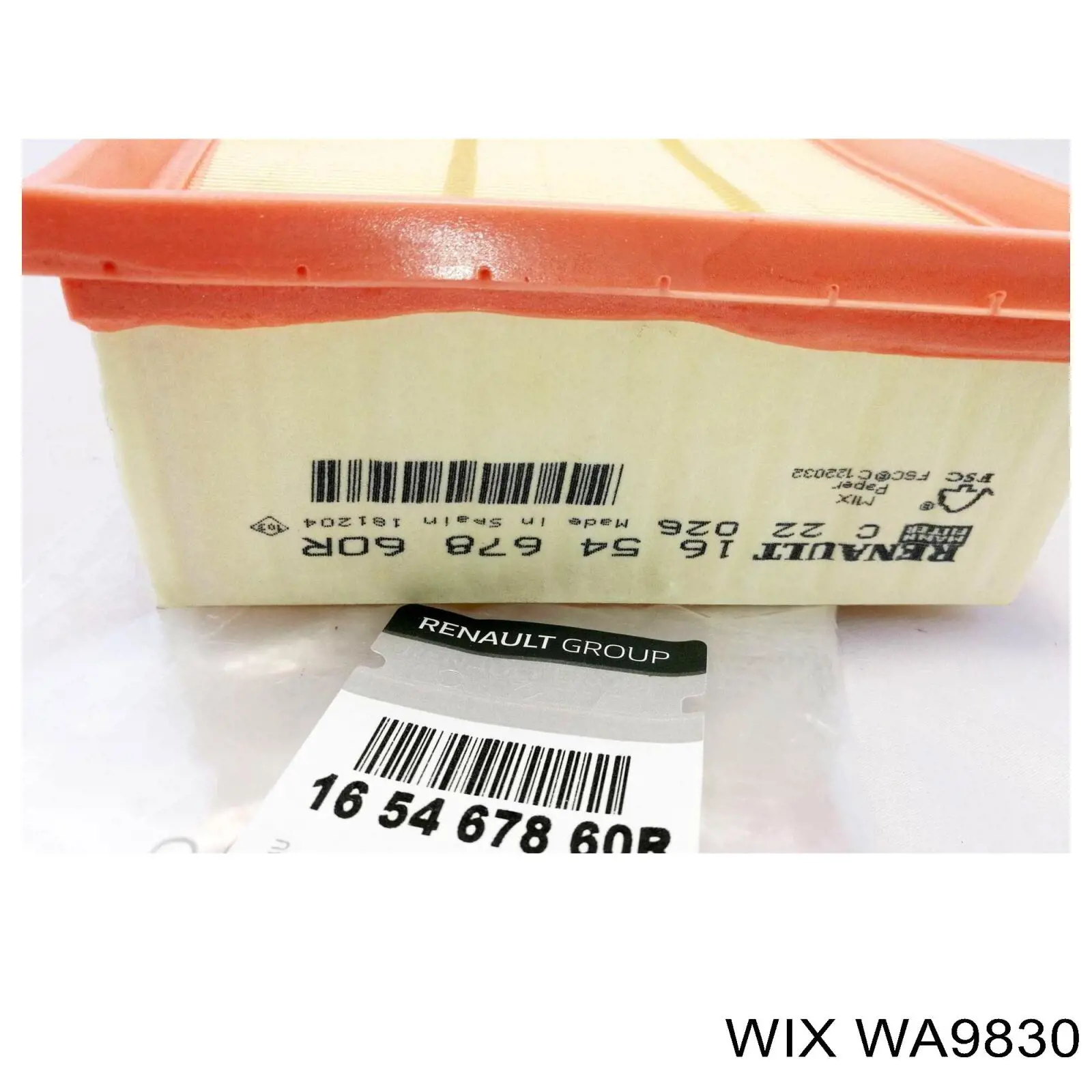 Повітряний фільтр WA9830 WIX