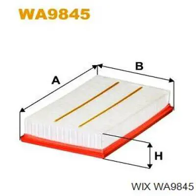 Купити WA9845 WIX Автомобільний фільтр повітря